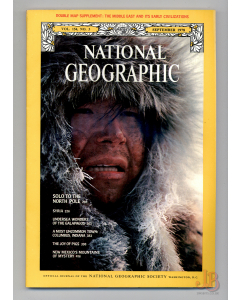 Vintage NATIONAL GEOGRAPHIC Magazine Vol.154 No. 3 Sept. 1978 with SUPPLEMENT