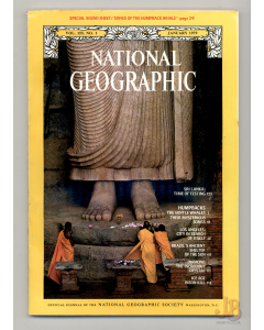 Vintage NATIONAL GEOGRAPHIC Magazine Vol.155 No. 1 January 1979 with SOUNDSHEET