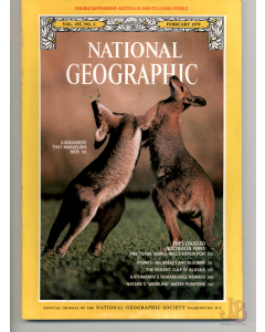 Vintage NATIONAL GEOGRAPHIC Magazine Vol.155 No. 2 February 1979 with SUPPLEMENT