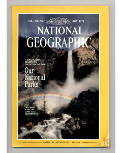 Vintage NATIONAL GEOGRAPHIC Magazine Vol.156 No. 1 July 1979