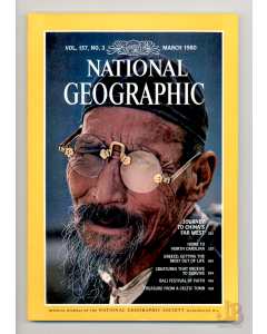 Vintage NATIONAL GEOGRAPHIC Magazine Vol.157 No. 3 March 1980