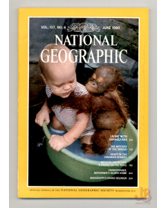 Vintage NATIONAL GEOGRAPHIC Magazine Vol.157 No. 6 June 1980