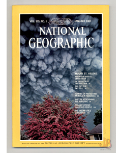 Vintage NATIONAL GEOGRAPHIC Magazine Vol.159 No.1 January 1981