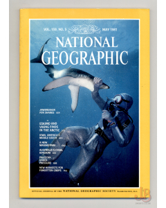 Vintage NATIONAL GEOGRAPHIC Magazine Vol.159 No. 5 May 1981