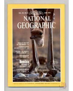 Vintage NATIONAL GEOGRAPHIC Magazine Vol.161 No. 6 June 1982