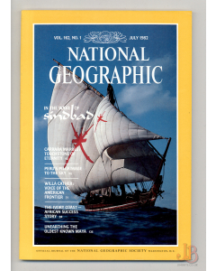 Vintage NATIONAL GEOGRAPHIC Magazine Vol.162 No. 1 July 1982
