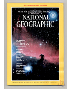 Vintage NATIONAL GEOGRAPHIC Magazine Vol.163 No. 6 June 1983 with SUPPLEMENT