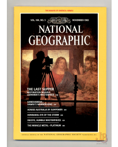 Vintage NATIONAL GEOGRAPHIC Magazine Vol.164 No. 5 November 1983 with SUPPLEMENT