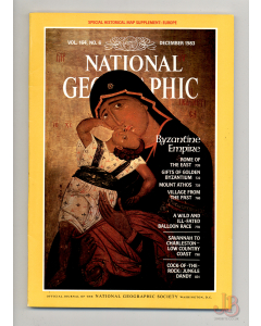 Vintage NATIONAL GEOGRAPHIC Magazine Vol.164 No. 6 December 1983 with SUPPLEMENT