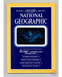 Vintage NATIONAL GEOGRAPHIC Magazine Vol.165 No. 3 March 1984