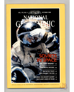 Vintage NATIONAL GEOGRAPHIC Magazine Vol.170 No. 4 October 1986