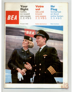 Vintage BEA - Your Flight Safety on board - In flight magazine