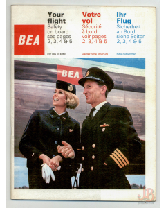 Vintage BEA - Your Flight Safety on board - In flight magazine