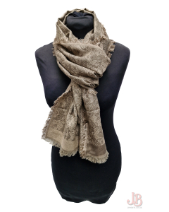 Wolford cashmere wool scarf - silver grey