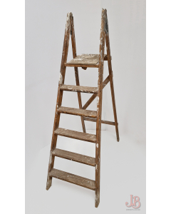 Vintage Wooden Decorators Steps