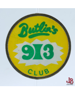 Vintage 1970's Butlins 913 Club Badge  - large
