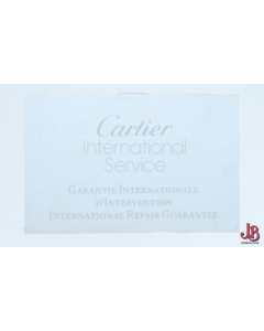 Cartier international repair guarantee for Santos Galbee Watch

