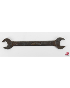 old Jaguar open ended spanner by SSP - 9/16 5/8 AF