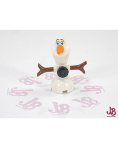 A used Lego Minifigure - dp017 - Disney / Disney Princess / Frozen - Olaf - Brick Built