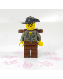 Lego minifigure adv042 Max Villano with Backpack