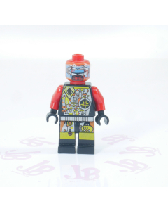 Lego minifigure sp044 UFO Droid - Red (Techdroid 2) Space