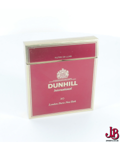 A vintage Dunhill International 20 empty cigarette box / packet  - card paper 

