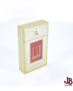 A vintage Dunhill Luxury Length 20 empty cigarette box / packet  - card paper 

