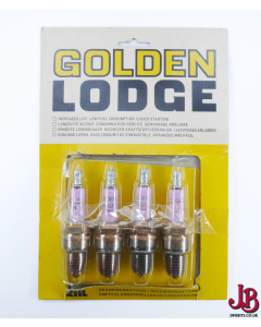 4 x 2HL Golden Lodge Spark Plugs by Smiths - Alpha Romeo - Ferrari - Lotus - NOS
