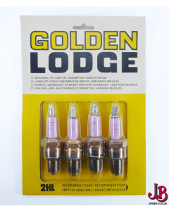 4 x 2HL Golden Lodge Spark Plugs by Smiths - Alpha Romeo - Ferrari - Lotus - NOS