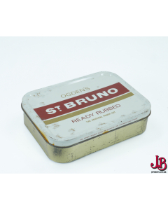Vintage St. Bruno Tobacco Tin - 2oz 57g - no health warning - Ogdens