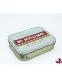 Vintage St. Bruno Tobacco Tin - 2oz 57g - no health warning - Ogdens