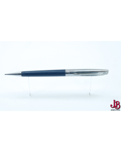 Vintage Platignum Propelling Pencil - Dark Blue and silver.