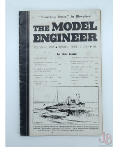 Vintage copy of the Model Engineer - Vol 89 - No. 2208 - 2 September - 1943
