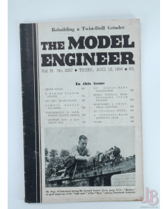 Vintage copy of the Model Engineer - Vol 91 - No. 2257 - 10 August - 1944
