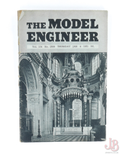 Vintage copy of the Model Engineer - Vol 104 - No. 2589 - 4 January - 1951
