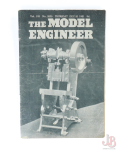 Vintage copy of the Model Engineer - Vol 105 - No. 2639 - 20 December - 1951
