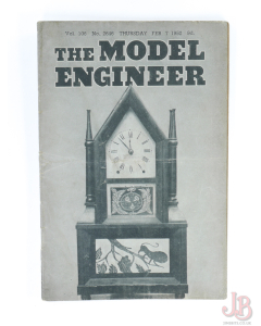 Vintage copy of the Model Engineer - Vol 106 - No. 2646 - 7 February - 1952
