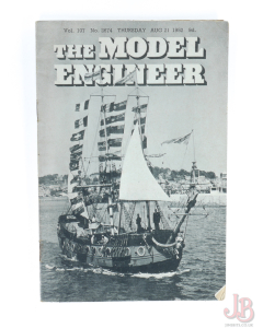 Vintage copy of the Model Engineer - Vol 107 - No. 2674 - 21 August - 1952
