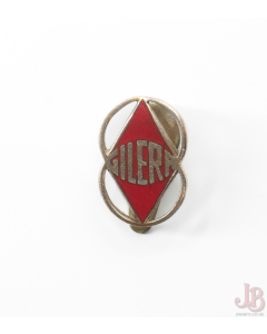 Vintage - Gilera - Motorcycle Motorbike - Enamel lapel / button hole badge