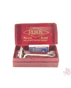 Vintage Rare red boxed Redox Rolling Razor