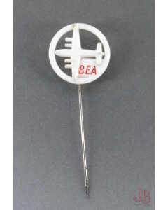 Rare vintage BEA British European Airways Stick Pin Badge - Airline Plane 