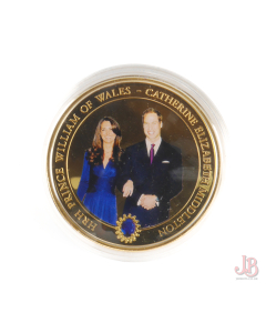 Cook Islands 2010 1$ Coin - Prince William & Catherine Middleton
