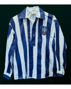 Toffs Retro Replica of a West Bromwich Albion 1954 FA Cup Final Football Shirt