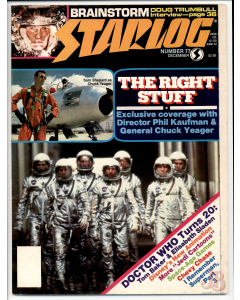 Vintage copy of Starlog Magazine #77 December 1983