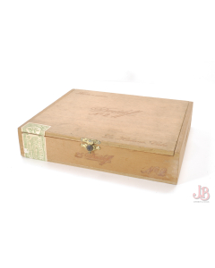 Vintage Wooden Cigar Box - 25 Davidoff No.2 - La Habana Cuba