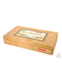Vintage Wooden Cigar Box - 25 CIGARS- HENRI WINTERMANS - HOLLAND