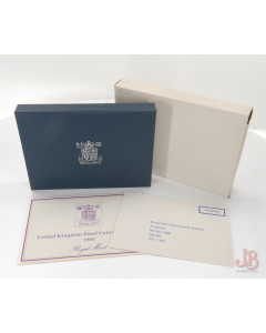 1983 Royal Mint - United Kingdom Proof Coin Collection - Blue - COA and Outer