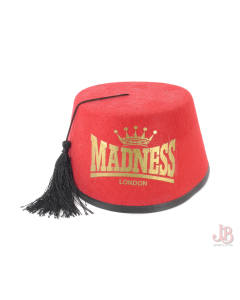 Madness Fez Hat - Souvenir Merchandise From Tour - London Gig - Natty Boys - SKA