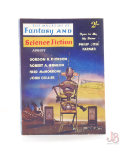 Vintage  The Magazine of Fantasy And Science Fiction - Aug 1960 British Edition