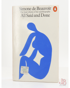1977 Penguin - Simone de Beauvoir - All Said and Done - 9780140041804